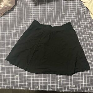 H&M Elegant Black Skater Skirt